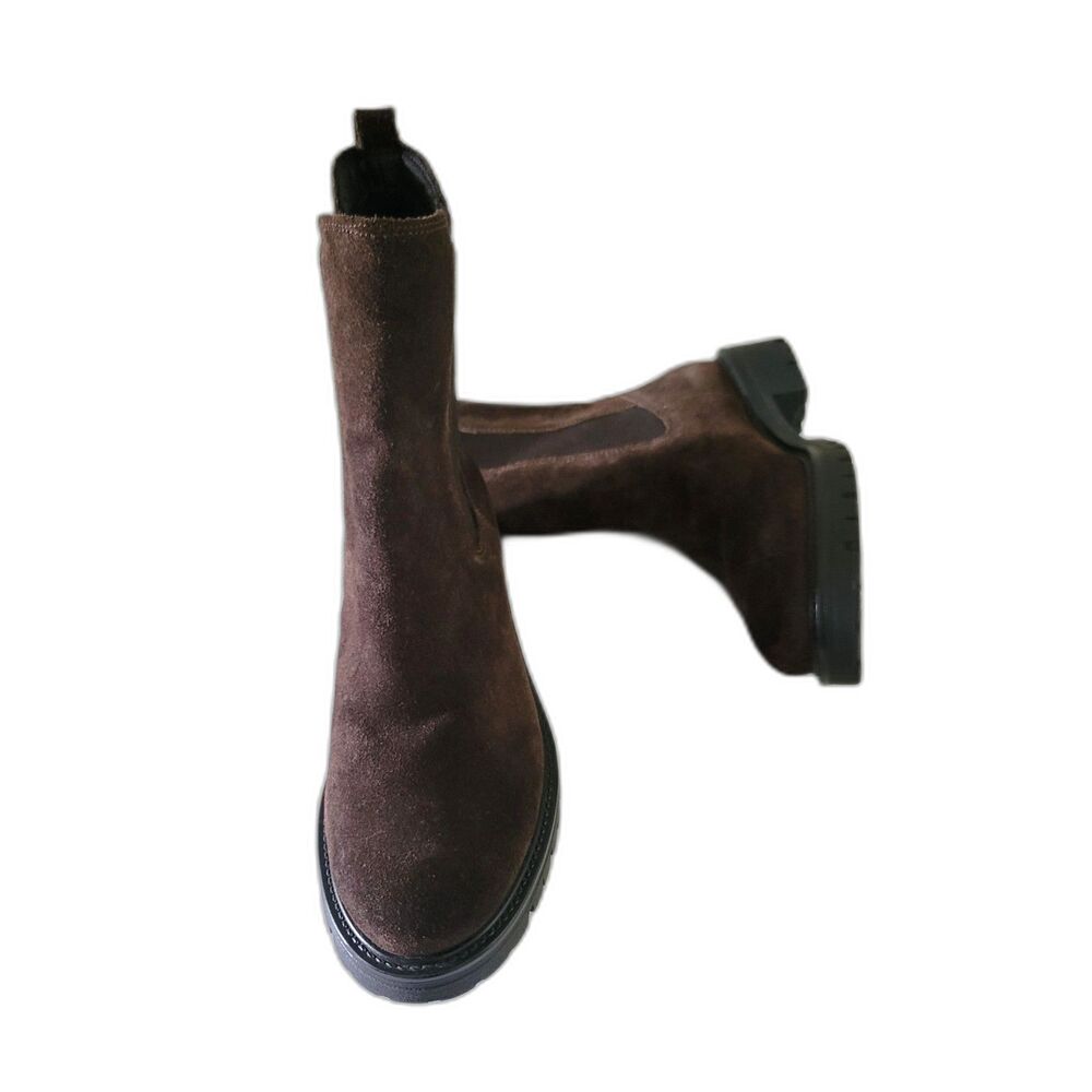 Pajar Chocolate Brown Suede  Chelsie Ankle boot Sz. 37 waterproof
